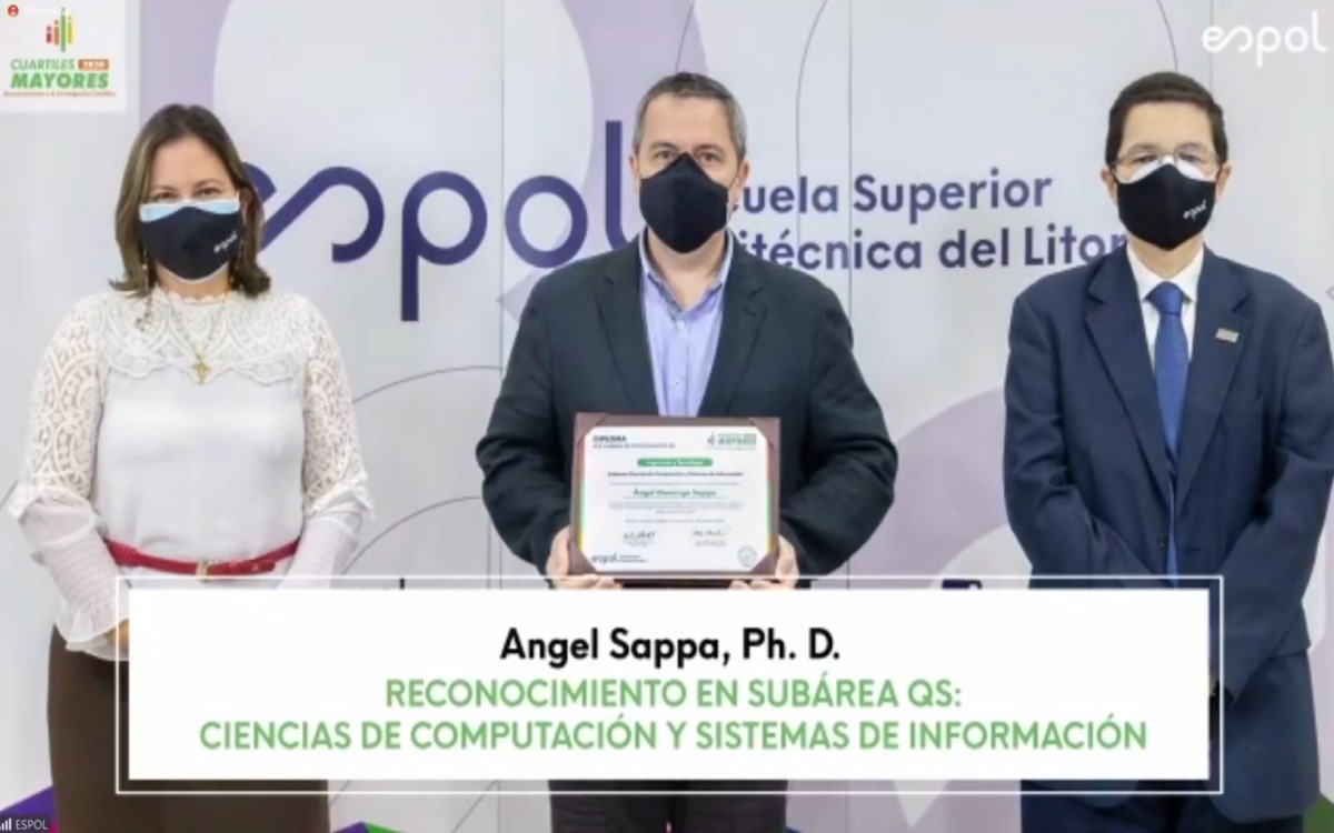 Reconocimiento al investigador Angel Sappa