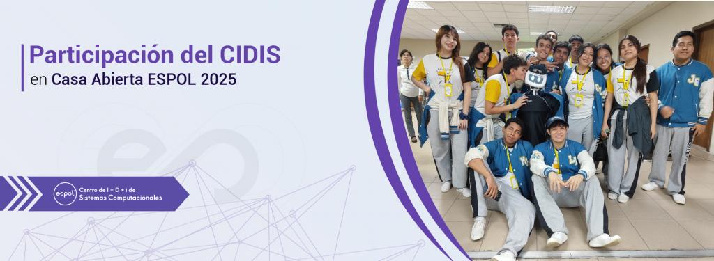 Participación Del Cidis En Casa Abierta Espol 2025